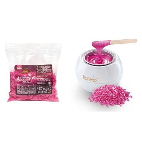 ITALWAX Электронагреватель SМ-20 Solo GLOWAX + воск + шпатель
