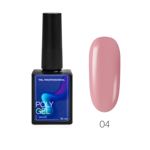 TNL Жидкий Poly Gel №04 - карамельный, 10 мл.