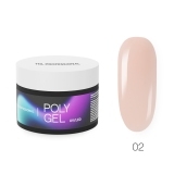 TNL Жидкий Poly Gel №02 - кремовый, 30 мл.