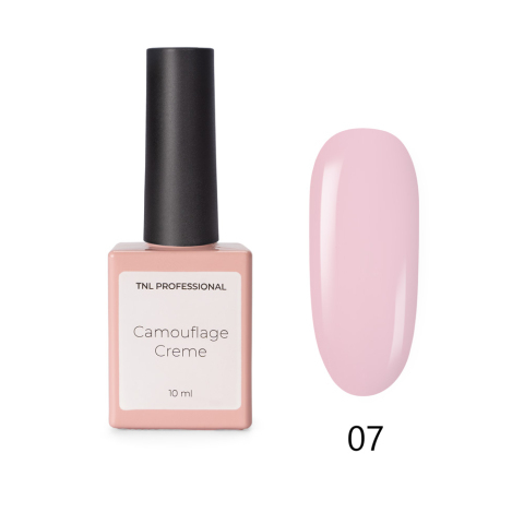 TNL Гель-лак Camouflage Creme №07 - инжирный милкшейк, 10 мл.
