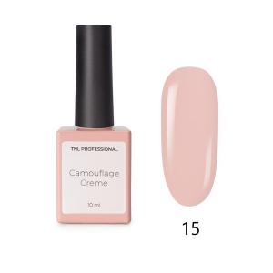 TNL Гель-лак Camouflage Creme №15 - птичье молоко, 10 мл.