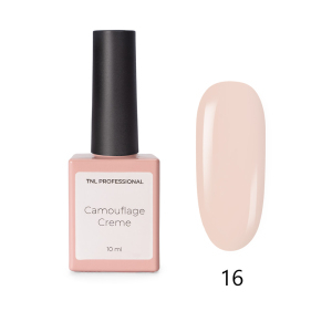 TNL Гель-лак Camouflage Creme №16 - сгущенное молоко, 10 мл.