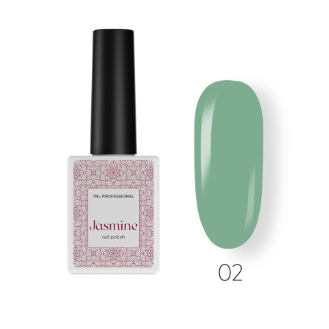 TNL Гель-лак Jasmine №02 изумрудный, 10 мл.