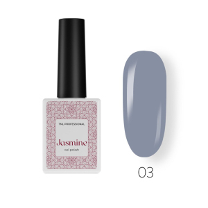 TNL Гель-лак Jasmine №03 холодный шелк, 10 мл.