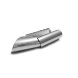 6055 Ru Nail Фольга Серебро, пакет, 4*100 см