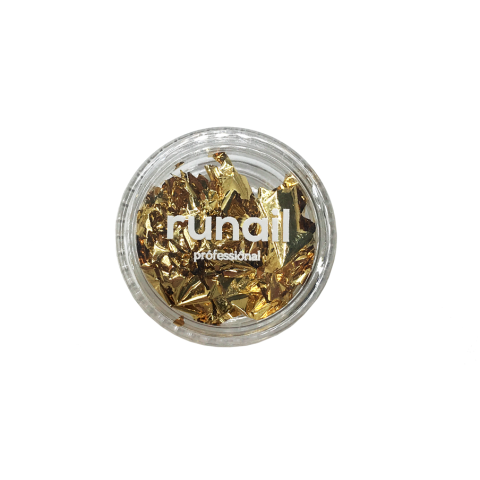6293 Ru Nail Фольга Поталь золото
