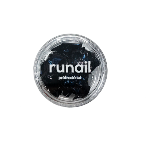 6295 Ru Nail Фольга Поталь чёрная