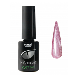 6034 RuNail Гель-лак Cat's eye Highlight, 6 мл.