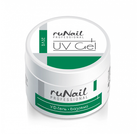 0069 RuNail Базовый УФ Гель, 15 гр.