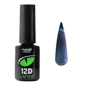 4901 RuNail Гель-лак Cat's eye 12D, 6 мл.