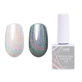 7658 RuNail Глянцевый топ PRISM & YUKI CAT'S EYE TOP (без липкого слоя), 10 мл.