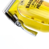 03-081 Yellow DEWAL Машинка для стрижки Barber Style Neon 6000 об/мин, аккум/сет., нож 45 мм., 6 насадок 0,8-2,0 мм