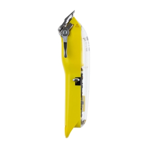 03-081 Yellow DEWAL Машинка для стрижки Barber Style Neon 6000 об/мин, аккум/сет., нож 45 мм., 6 насадок 0,8-2,0 мм