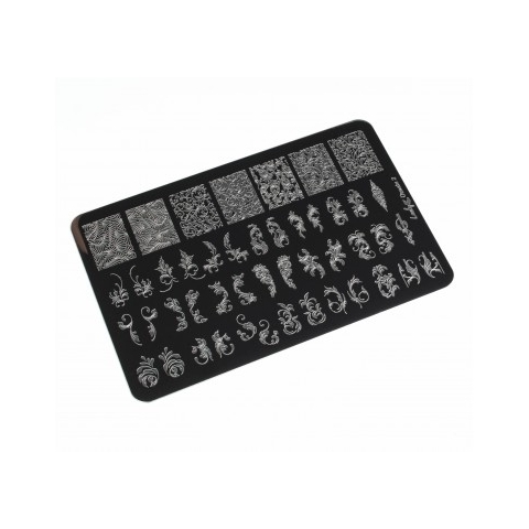 Lesly Пластина для стемпинга 9.5*14.5 см Ornate 2