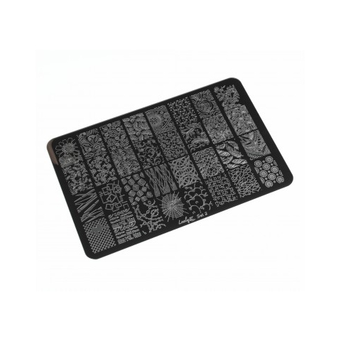 Lesly Пластина для стемпинга 9.5*14.5 см Set 2