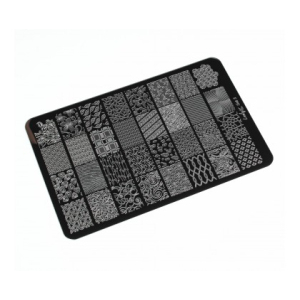 Lesly Пластина для стемпинга 9.5*14.5 см Set 3
