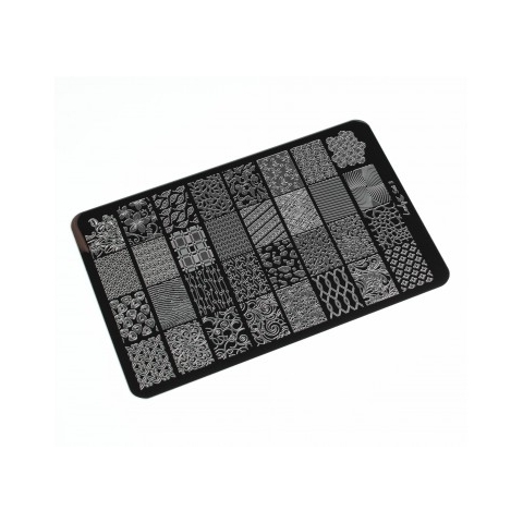 Lesly Пластина для стемпинга 9.5*14.5 см Set 3