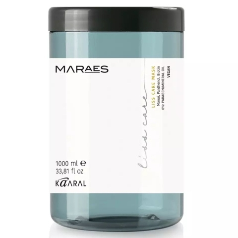Kaaral Maraes Разглаживающая маска для прямых волос, 1000 мл.