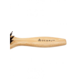 BRBAM-123 DEWAL Щетка массажная BAMBOO деревянная, пластиковый штифт + натуральная щетина