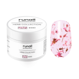 8330 RuNail Гель-лак Herb с сухоцветами, 5 гр.