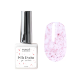 8542 RuNail Гель-лак Milk Shake с поталью, 10 мл.