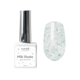 8545 Ru Nail Гель-лак Milk Shake с поталью, 10 мл.