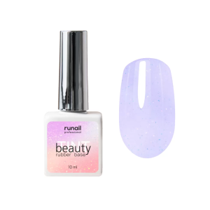 8548 RuNail Каучуковая база Beauty TINT YUKI, 10 мл.