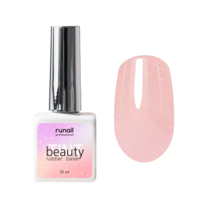 8550 RuNail Каучуковая база Beauty TINT YUKI, 10 мл.