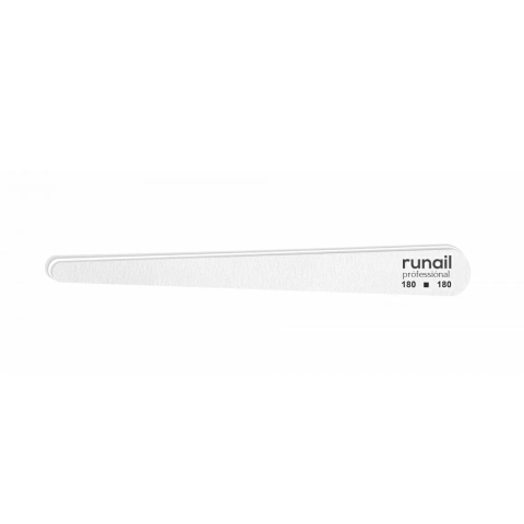 RuNail Пилка белая капля 180/180