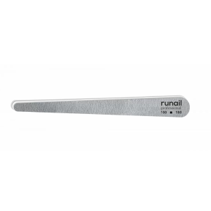 RuNail Пилка серая капля 150/180