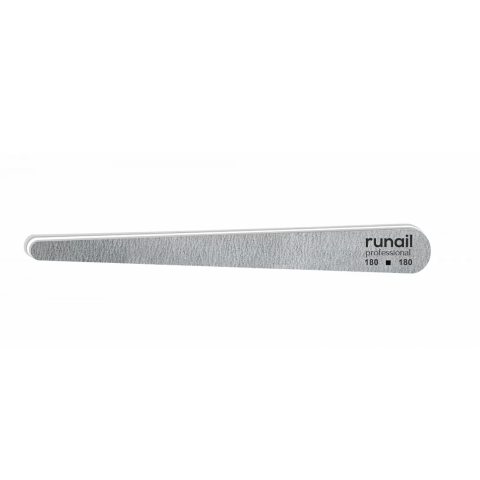 RuNail Пилка серая капля 180/180