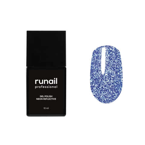 9059 RuNail Гель-лак неоновый светоотражающий