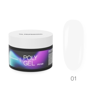 TNL Жидкий Poly Gel №01 - прозрачный, 50 мл.