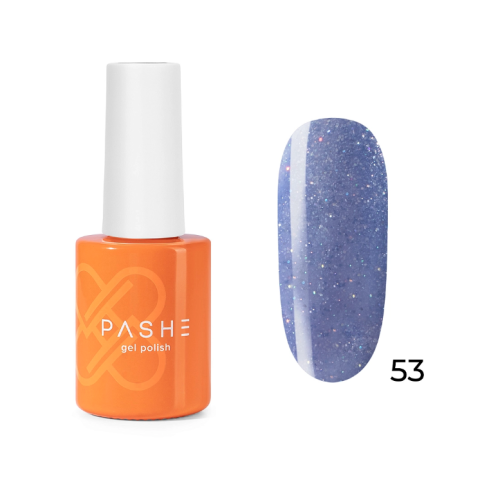 PASHE Гель-лак Atelier №53 Голубая прохлада, 9 мл.