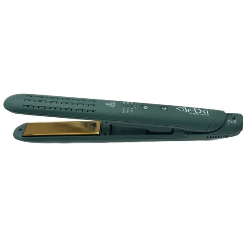 BE129 Утюжок для волос Be-Uni Professional GOLD TITAN с воздушным обдувом