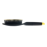 BNN-80 DEWAL Щетка массажная BANANA black прямоугольная, пластиковый штифт, 13 рядов