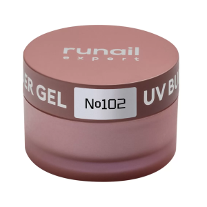 102/50 RuNail Expert Гель моделирующий УФ Builder, 50 гр.