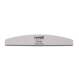 9365 RuNail Expert Пилка полукруг 100/180, 10шт./упак.
