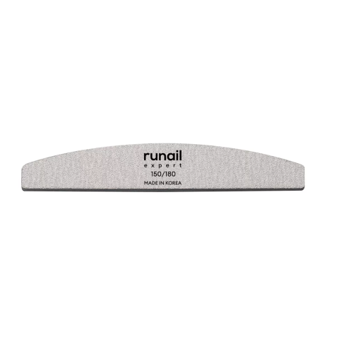 9366 RuNail Expert Пилка полукруг 150/180, 10 шт./упак.