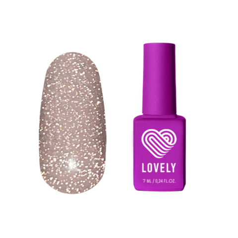 Lovely Гель-лак Diamond Nude №02, 7 мл.