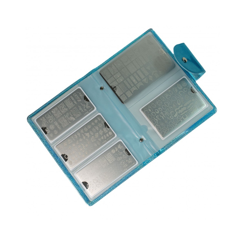 Lesly Органайзер для пластин Light Blue