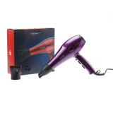 03-106 Purple DEWAL Фен Forsage, 2200 Вт, 2 насадки, ионизация