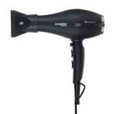03-114 Black DEWAL Фен Exception Compact, 2200 Вт, 2 насадки, ионизация, компактный