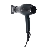 03-114 Black DEWAL Фен Exception Compact, 2200 Вт, 2 насадки, ионизация, компактный