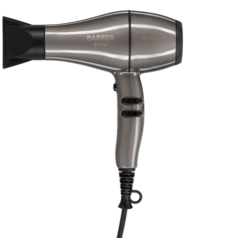 03-3011 Gunsteel DEWAL Фен Pro Barber Style, 2200 Вт, 2 насадки