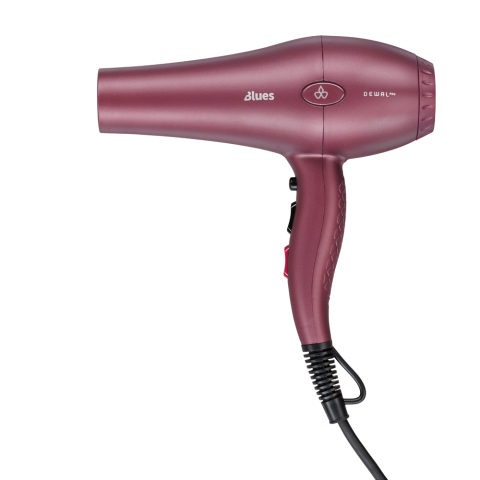 03-8088 Wine DEWAL Фен ProBlues, 2600 Вт, 2 насадки, ионизация