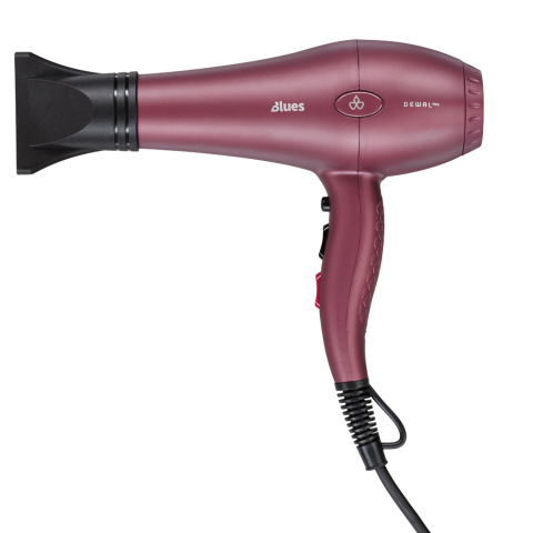 03-8088 Wine DEWAL Фен ProBlues, 2600 Вт, 2 насадки, ионизация