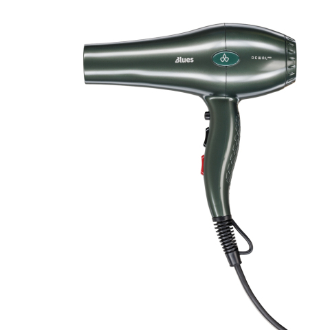 03-8088 Emerald DEWAL Фен ProBlues, 2600 Вт, 2 насадки, ионизация