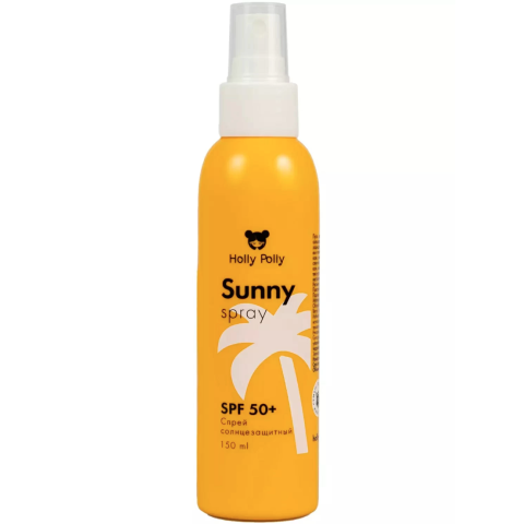 Holly Polly Спрей солнцезащитный для лица и тела SPF 50+, 150 мл.