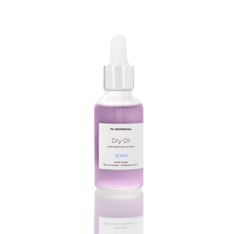 TNL Dry Oil Сухое масло для кутикулы виноград, 15 мл.